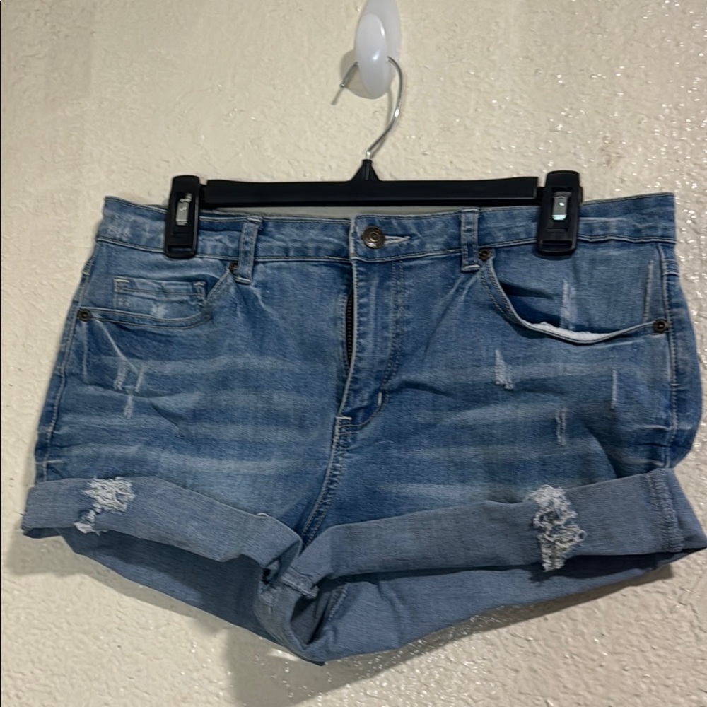 Denim Blue Women's Shorts